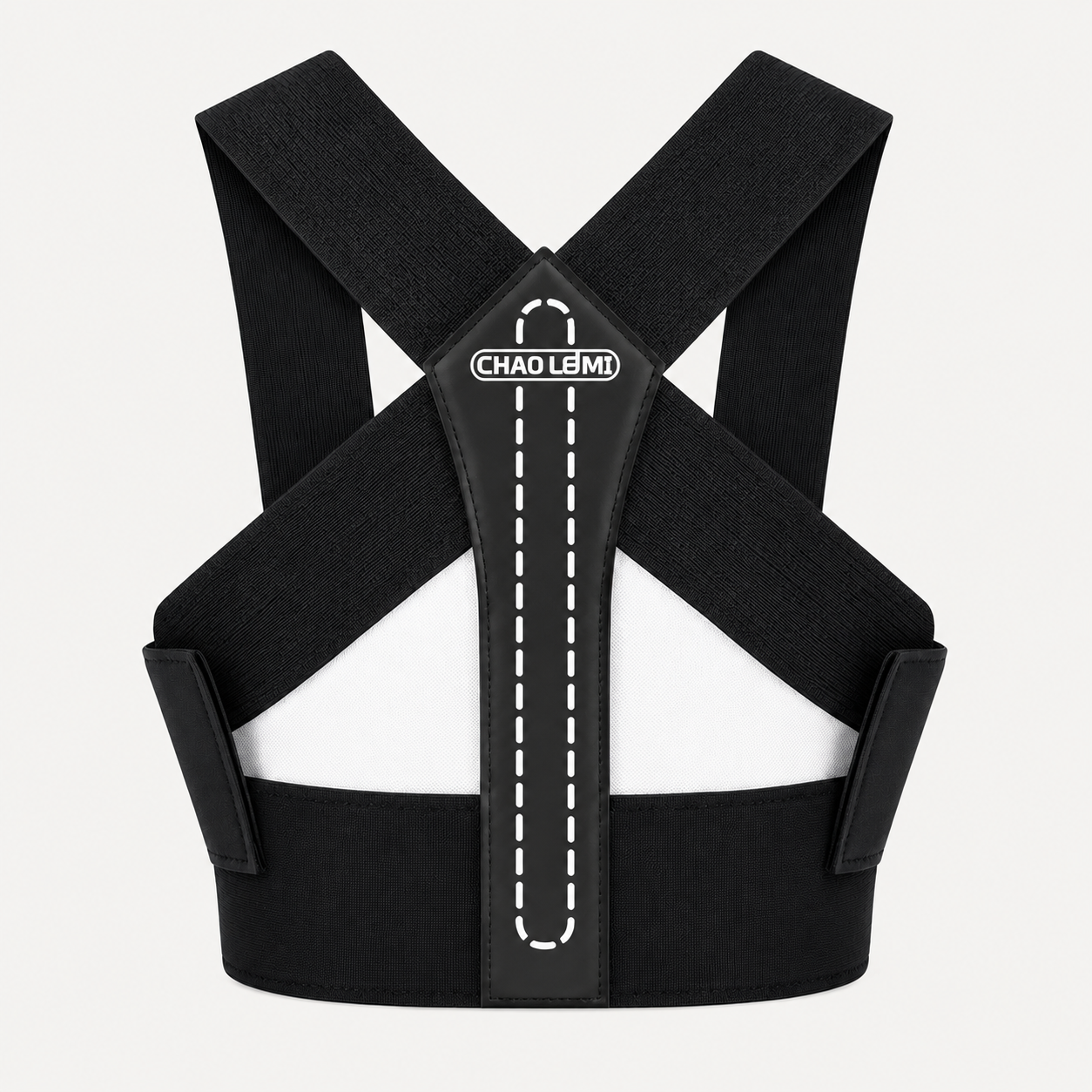 Adjustable cervical spine correction brace for neck posture support