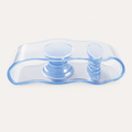 Soft silicone toe separators for foot alignment support